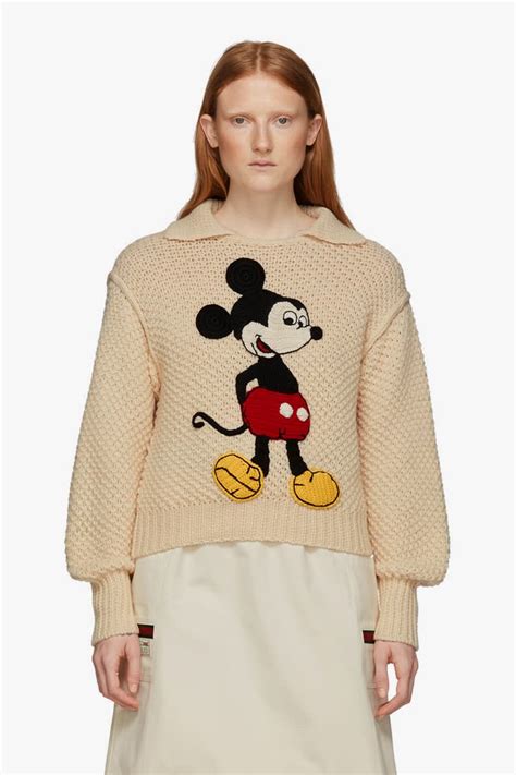 gucci mickey mouse sweater|gucci mickey mouse handbag.